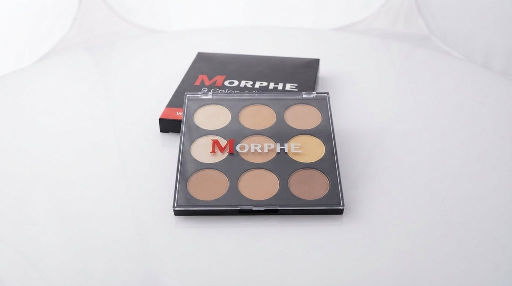 9 Colour Face Shading Powder & Highlight Contour Kit