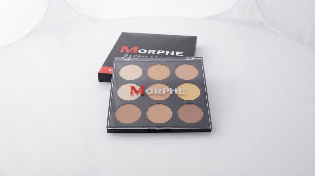 9 Colour Face Shading Powder & Highlight Contour Kit