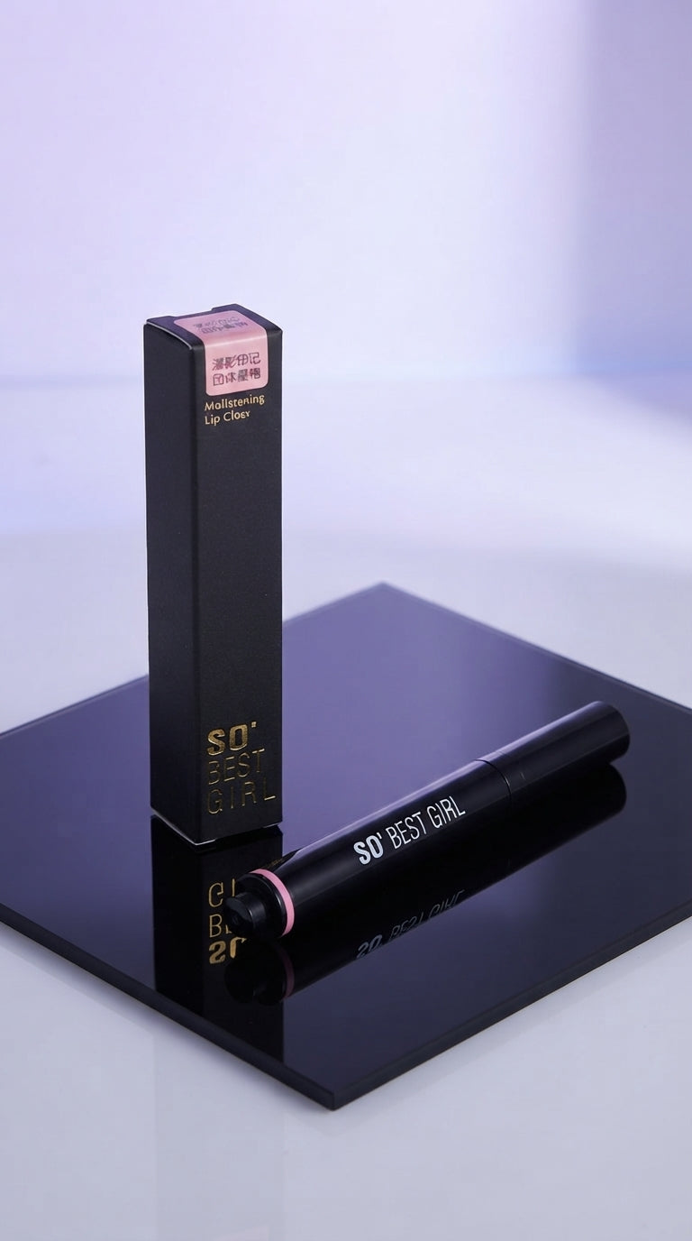 SO' BEST GIRL Pink Matte Slim Lipstick Crayon