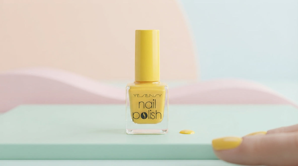 Vibrant Bright Yellow Nail Polish