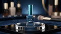 Sparkling Metallic Blue Nail Polish